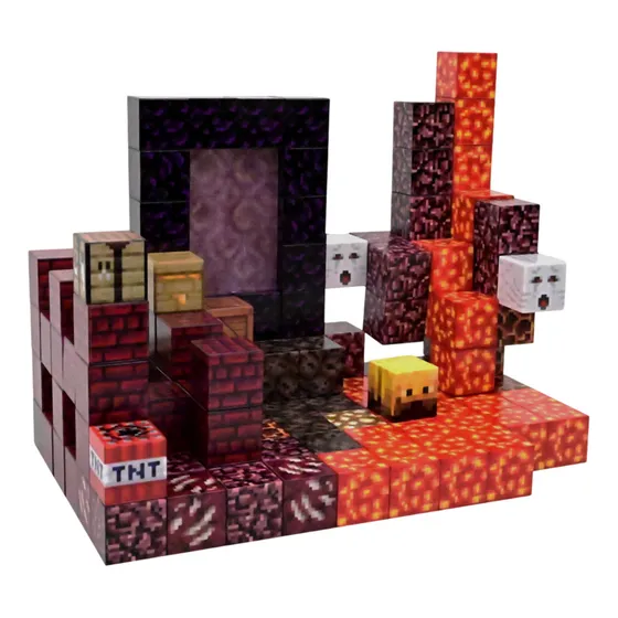 Playset 132 Cubos Magneticos Para Armar Sharif Express