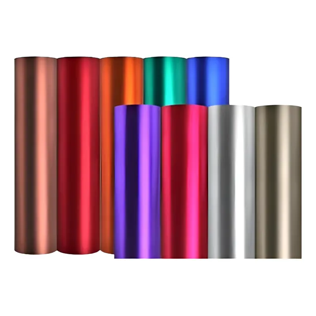 Dx Cromo Metal Mate - Vinilo Vehicular Moldeable 100x50cm