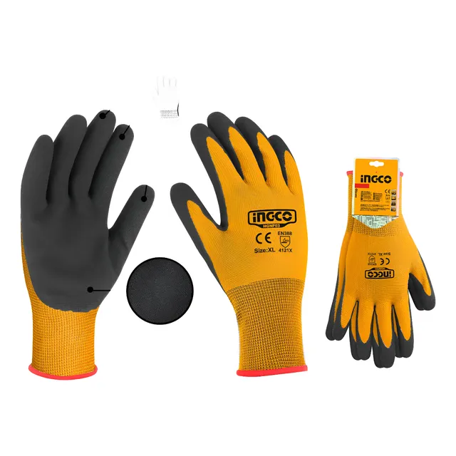 Guantes De Nitrilo Con Revestimiento Endurecido Hgnf03 - Pg