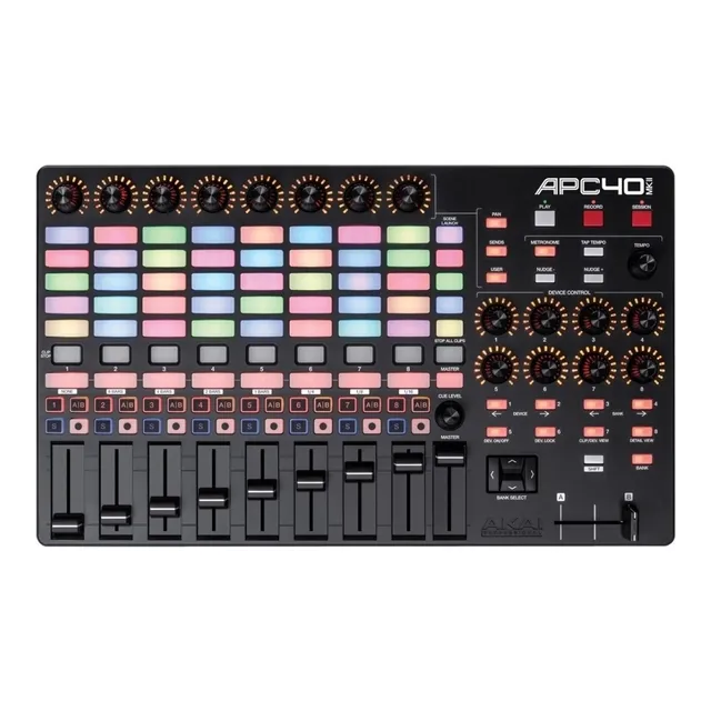 Akai Apc40 Mk2 Controlador Ableton Color Negro