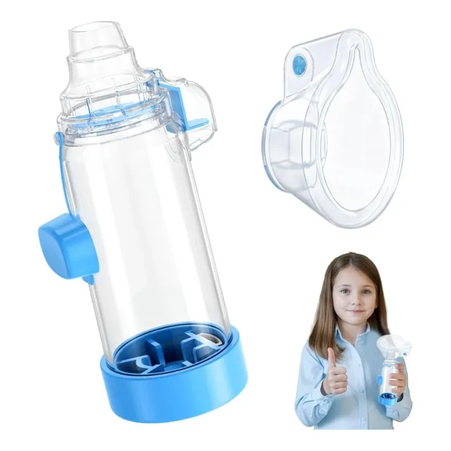Aero-chamber,nebulizador, Espaciador Inhalador Respiratorio