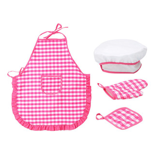 Set De Delantal Y Gorro De Chef K Kids, Disfraz De Chef Para Set De Delantal Y Gorro De Chef K Kids, Disfraz De Chef Para