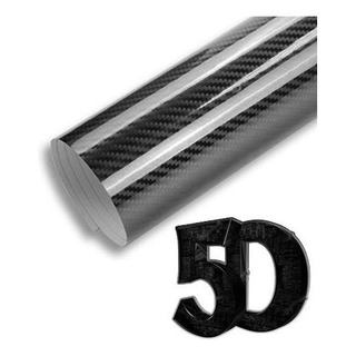 Vinil Fibra Carbono 5d Alto Brillo Rollo 8 Metro Antiburbuja Vinil Fibra Carbono 5d Alto Brillo Rollo 8 Metro Antiburbuja