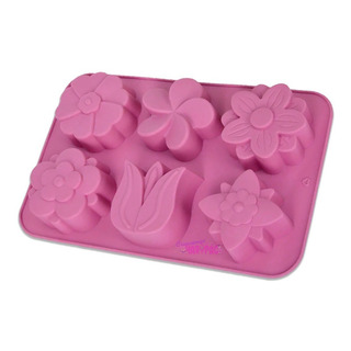 Molde De Silicon Flores Surtidas Para Jabones Gelatinas Mod1 Molde De Silicon Flores Surtidas Para Jabones Gelatinas Mod1