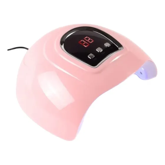 Lámpara Uñas Profesional 54w Leds Uv Digital Pantalla Usb
