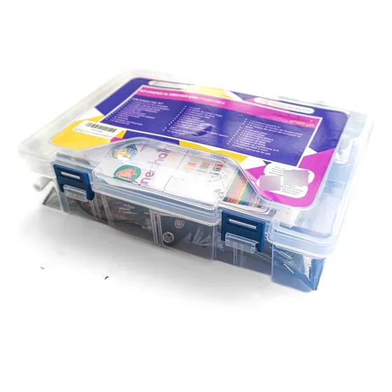 Kit Starter Arduino Compatible Avanzado Con Libro Y Caja