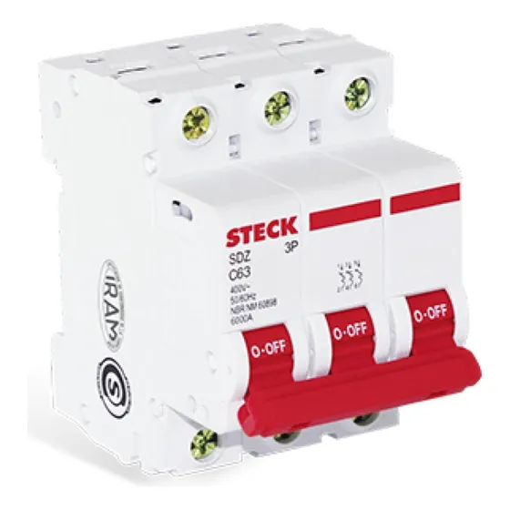 Interruptor Automatico 3x63a 440v 6ka Curva C