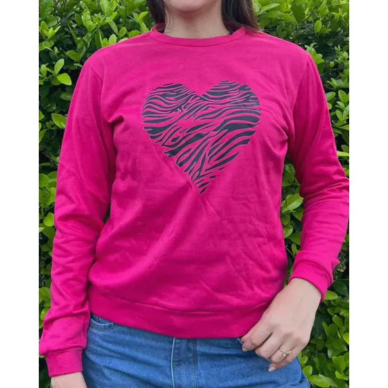 Suéter Fucsia Dama