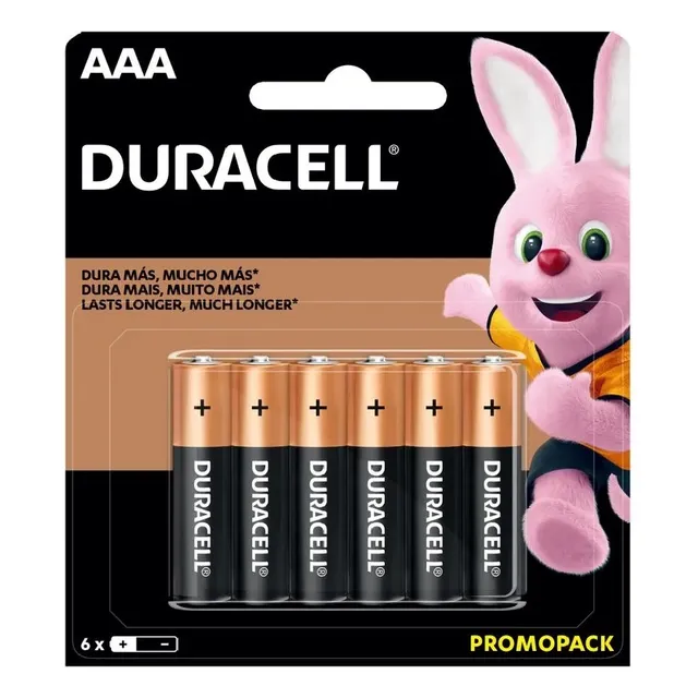 Pilas Duracell Aaa X 6