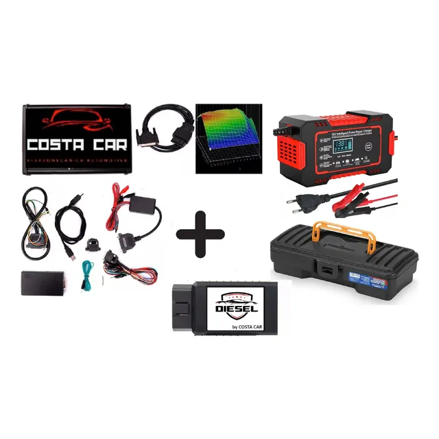 Kit Aparelho Para Remap Reprogramador Obd2 Ecu Chip Potencia