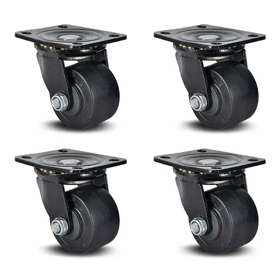 4 Rueda Nailon Resistente 3.0 In Centro Gravedad Bajo 3