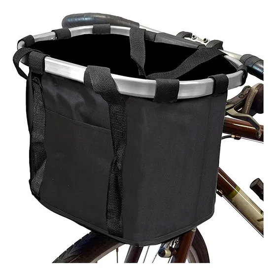 Canasto De Bicicletas Para Perros Canasto Delantero Canasto Canasto De Bicicletas Para Perros Canasto De Frutas Canasta Para Bicicletas Niña Canasto Bicicleta Niño Canasto Delantero Bici Color Negro