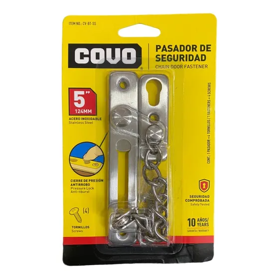 Pasador De Seguridad Con Cadena 5 Covo Cod: 3540913