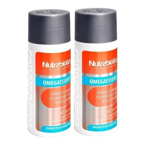 X2 Omegaessens Nutrabiotics 60 - Unidad a $2117