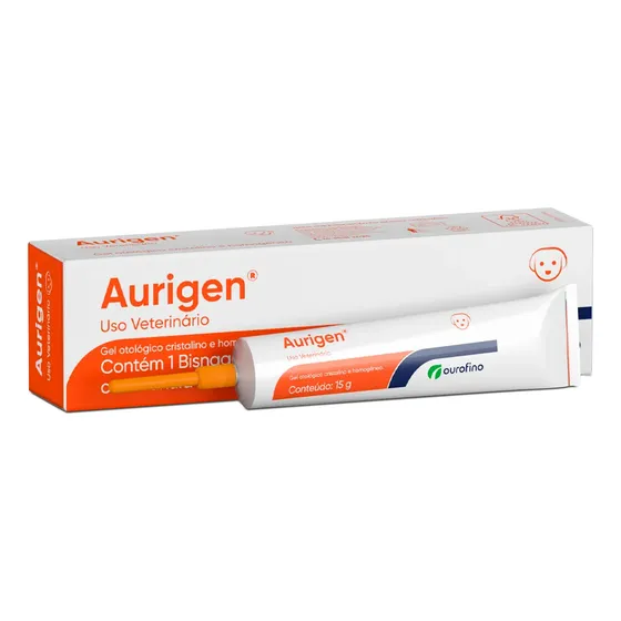 Aurigen 15g Pomada Tratamento Otologico Otite