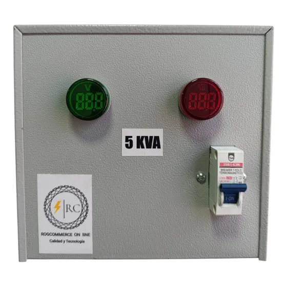 Transformador Elevador/ 5kva / Entrada 110v - Salida 220v