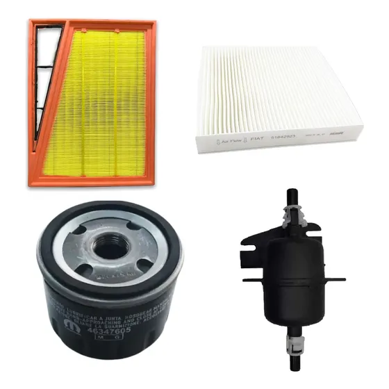 Kit 4 Filtros Cronos 1.3 Original Fiat