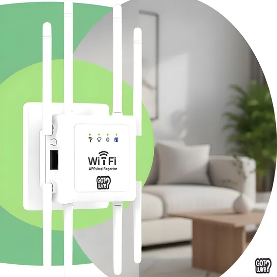 Repetidor Sinal Wi-fi 8 Antenas Longo Alcance Gotwire? Amplificador Wifi Potente Sem Fio 2.4ghz Roteador Wireless