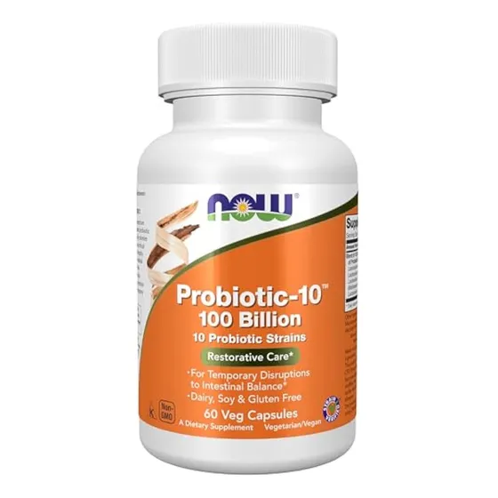 Suplementos Now Foods, Probiótico-10, 100 Mil Millones,