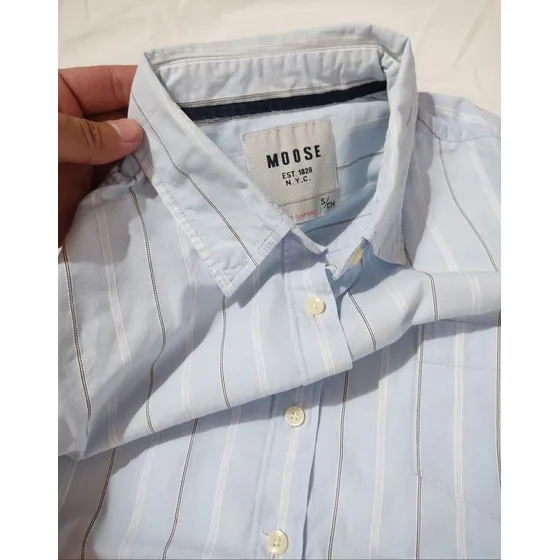 Camisa Moose, Talla S, Marga Larga.