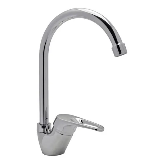 Griferia de cocina monocomando Hydros Link 145411 cromo acabado cromado