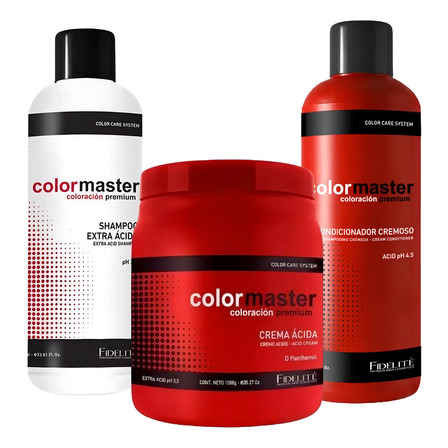 Kit Acondicionador Acido + Crema Acida + Shampoo Extra Acido Kit Acondicionador Acido + Crema Acida + Shampoo Extra Acido