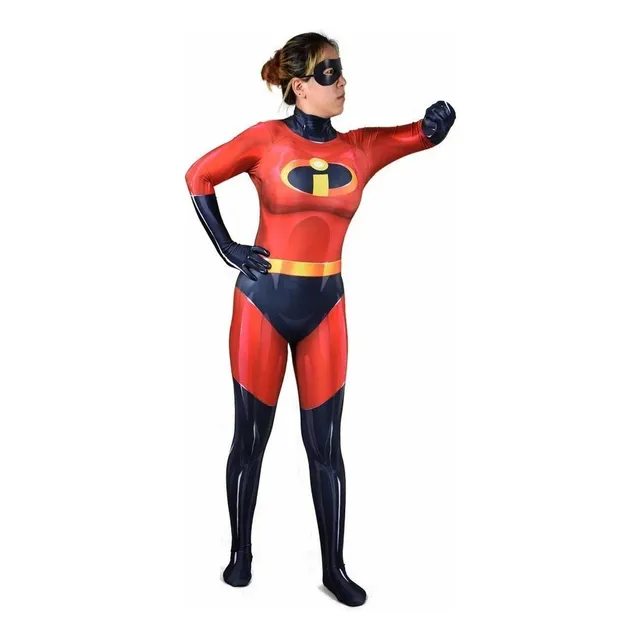 E Adultos Niños Elastigirl Cosplay Disfraces Mujer Mujer