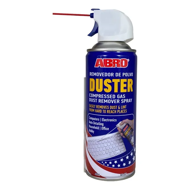 Aire Comprimido Aerosol Saca Polvo Particulas X 400ml  Abro
