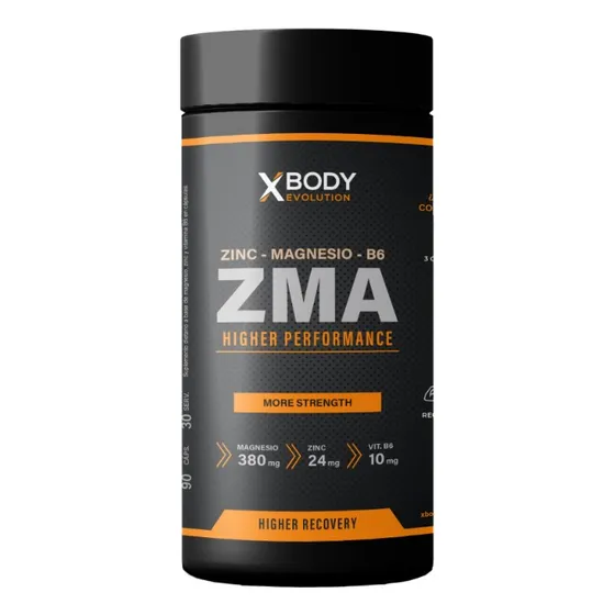 Zma Vit B6, Magnesio, Zinc, Aumento De Testo Natural Sabor Sin Sabor