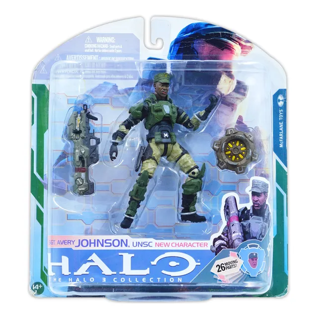 Mcfarlane Toys The Halo 3 Collection Sgt Avery Johnson
