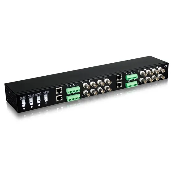 Video Balun Pasivo Hd 16 Canales Puerto Rj45 Rackeable