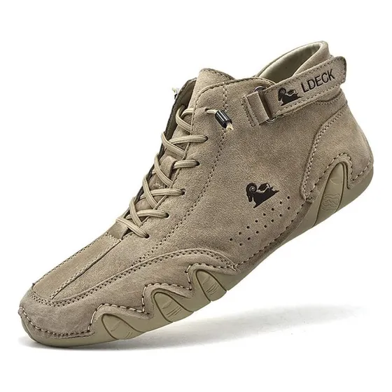 Botas Altas Italianas Transpirables Hechas A Mano Con