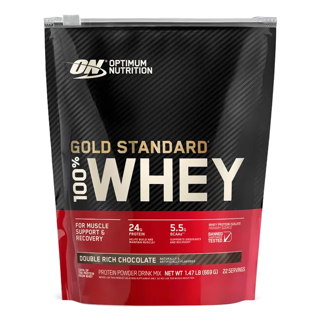 Proteina Whey Gold Standard On 100% 1.5 Lb Los Sabor Sabor Vanilla Ice Cream
