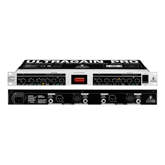 Preamplificador A Tubos Behringer Ultragain Pro Mic 2200