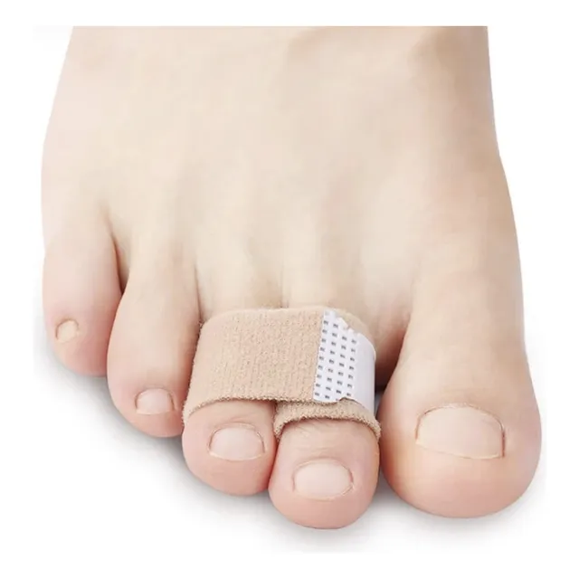2 Vendajes Corrector Dedos Torcidos Martillo Para Manos Pies
