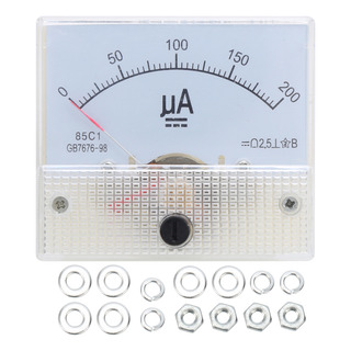 Medidor De Painel Atual 85c1 Dc 0 ~ 200ua Pointer De Alta Pr Medidor De Painel Atual 85c1 Dc 0 ~ 200ua Pointer De Alta Pr