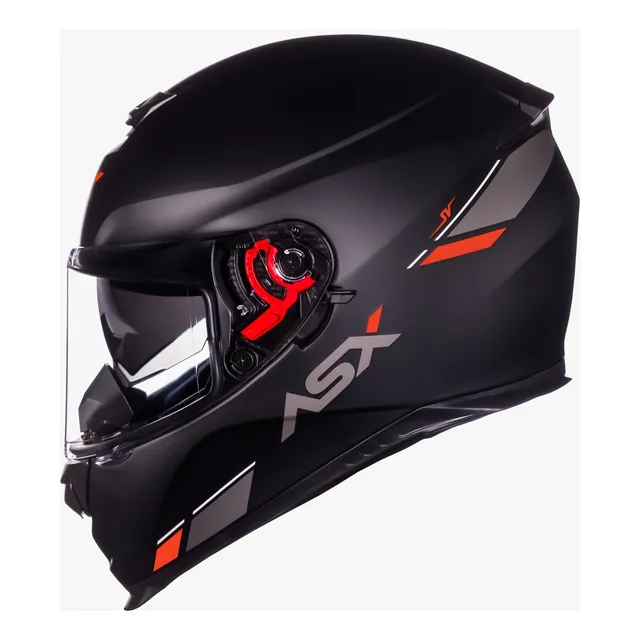 Capacete Asx Eagle Sv Integral Brilhante Com Óculos