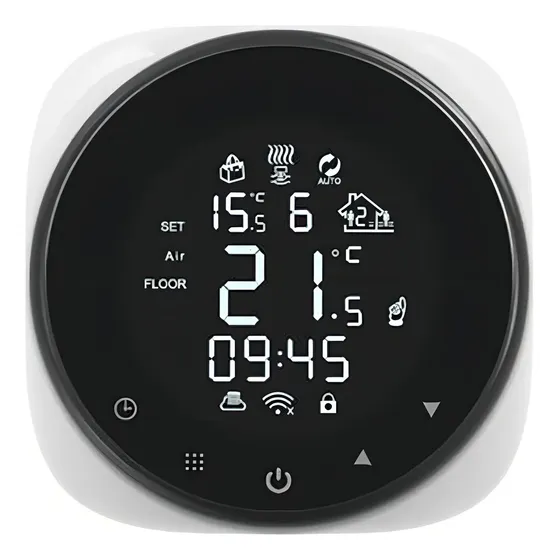 Termostato De Ambiente Wifi Asua 2.4g Y 5g