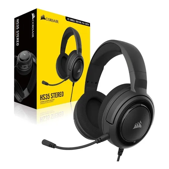 Audifonos Gaming Corsair Hs35 Microfono Desmontable 7.1 Rfb