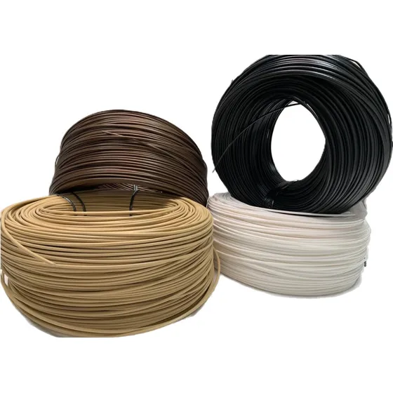 Mimbre Rattan - Cordón 4.0 Mm X 500 Mts C/u X 2 Rollos
