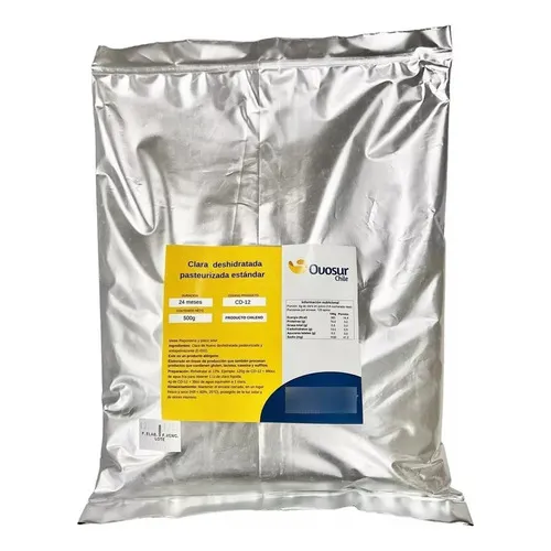 Albúmina Clara De Huevo En Polvo 2 Kg Ovosur (4x500g.)