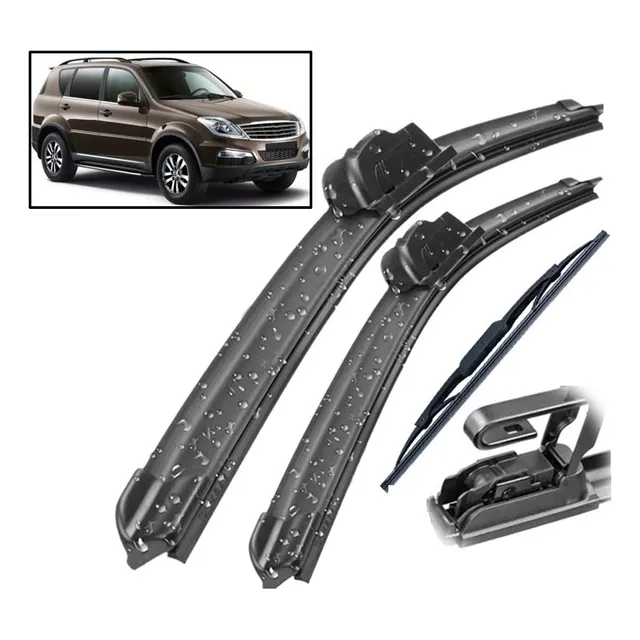 Ssangyong Rexton  2001-2017 Plumillas Delanteras Y Trasera
