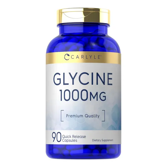 Suplemento Carlyle Glycine 1000 Mg 90 Cápsulas De Liberación