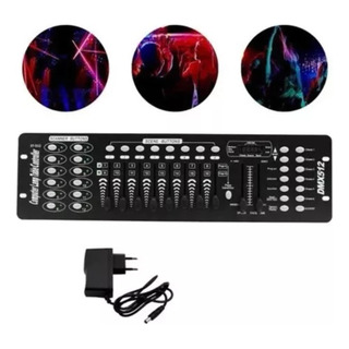 Controladora Dmx 512 Mesa 192 Canais Efeito Strobo Controladora Dmx 512 Mesa 192 Canais Efeito Strobo