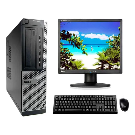 Cpu Dell 7010 I7 3ª Geração Ram 8gb 320gb + Monitor 17