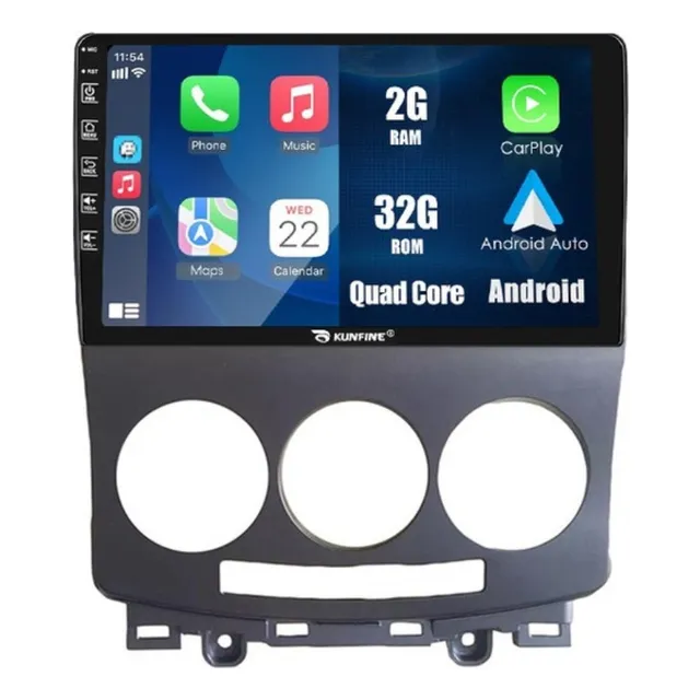 Cc-j Radio Estéreo Android Para Mazda 5 2008-2012 2+32g