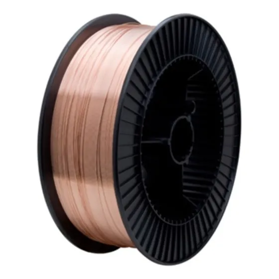 Rollo De Alambre Mig Mag Para Soldar Con Gas 0,9mm 5kg KUSHIRO Color Dorado