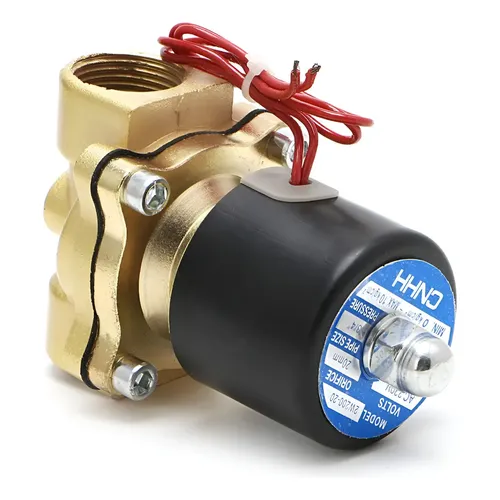 Válvula Solenoide Eléctrica 3/4 220v Neumática De 2 Puertos