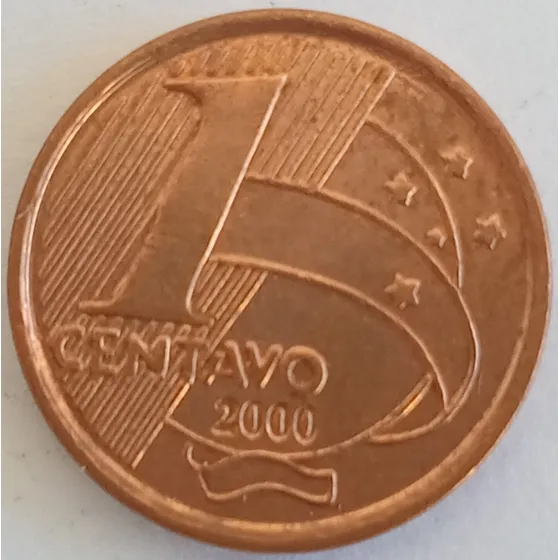 Moeda De 1 Centavo De Real De 2000 - Mbc