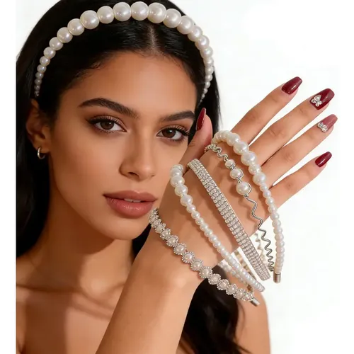 Hair Braided Headband Hair Accessories Universal Black | MercadoLivre
